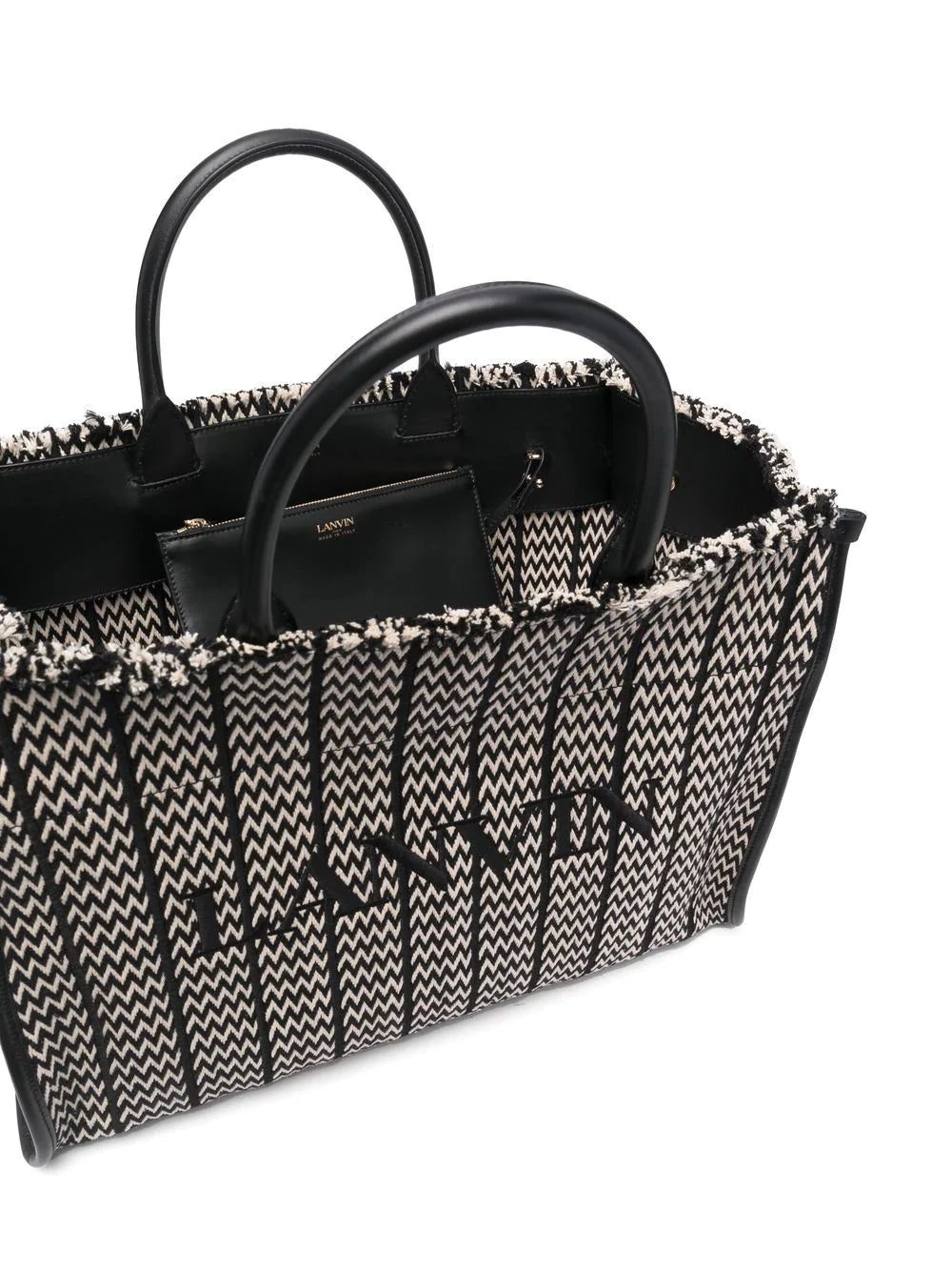 Lanvin logo top-handle tote - Image 5