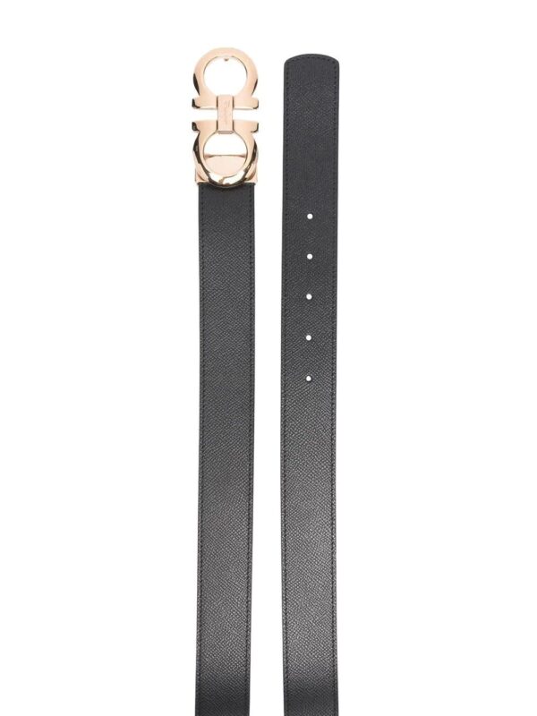 Ferragamo  Gancini-buckle detail belt - Image 2