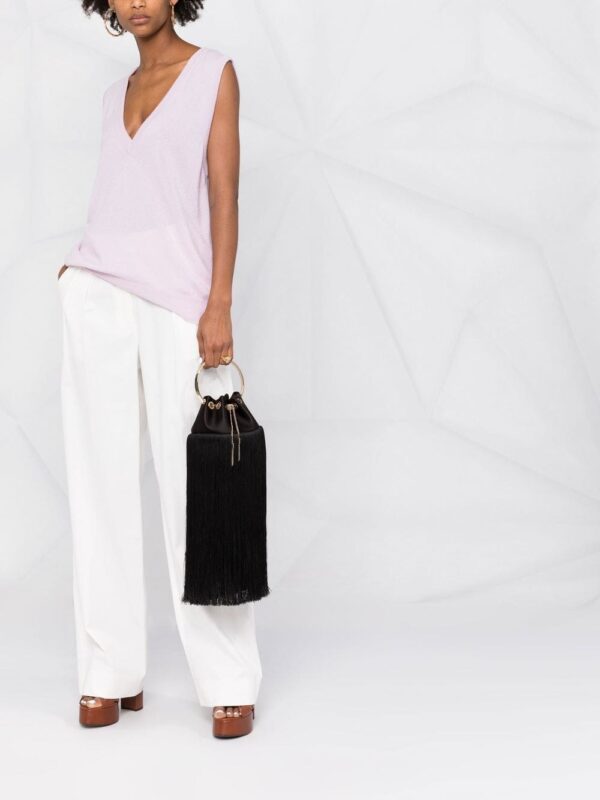 Jimmy Choo Bon Bon fringed bucket bag - Image 2