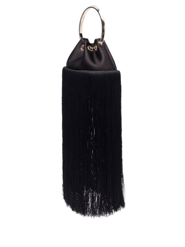 Jimmy Choo Bon Bon fringed bucket bag - Image 4