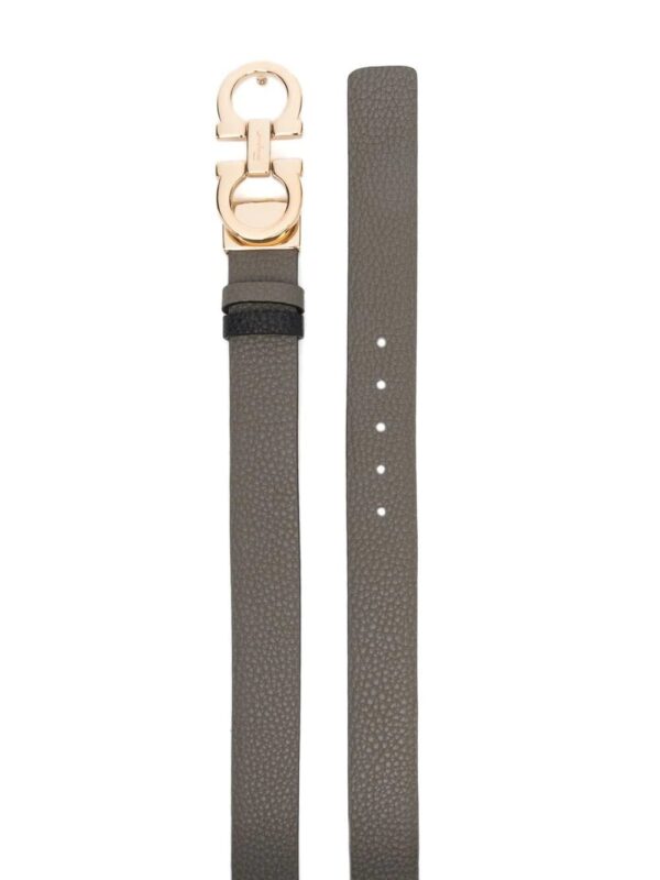 Ferragamo  engraved logo-plaque belt - Image 2