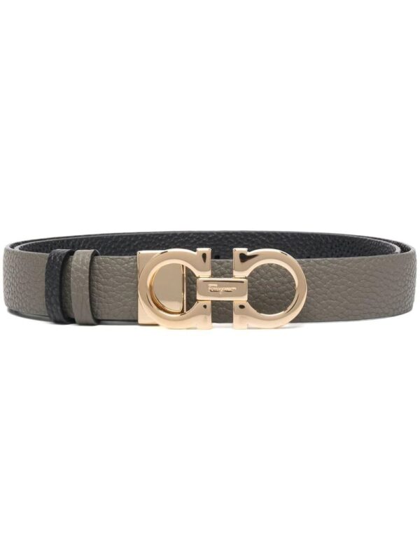 Ferragamo  engraved logo-plaque belt