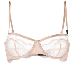 Calvin Klein sheer-lace balconette bra