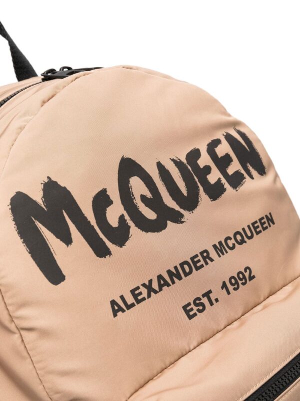 Alexander Mcqueen logo-print detail backpack - Image 4