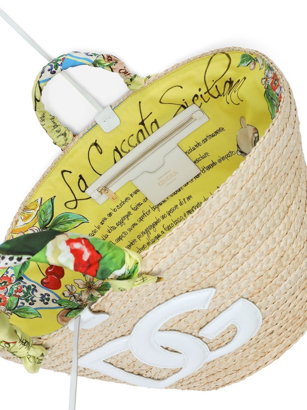 Dolce & gabbana Kendra pattern-trim tote bag - Image 4