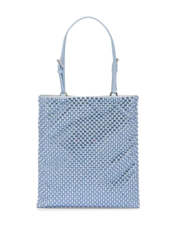 Prada  crystal-embellished satin handbag - Image 3