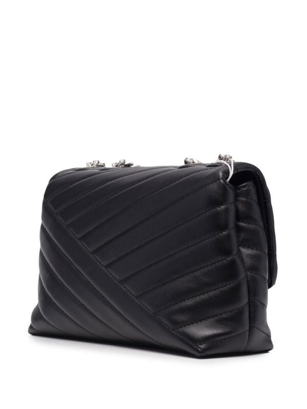 Tory Burch  quilted logo-plaque leather bag - Image 2
