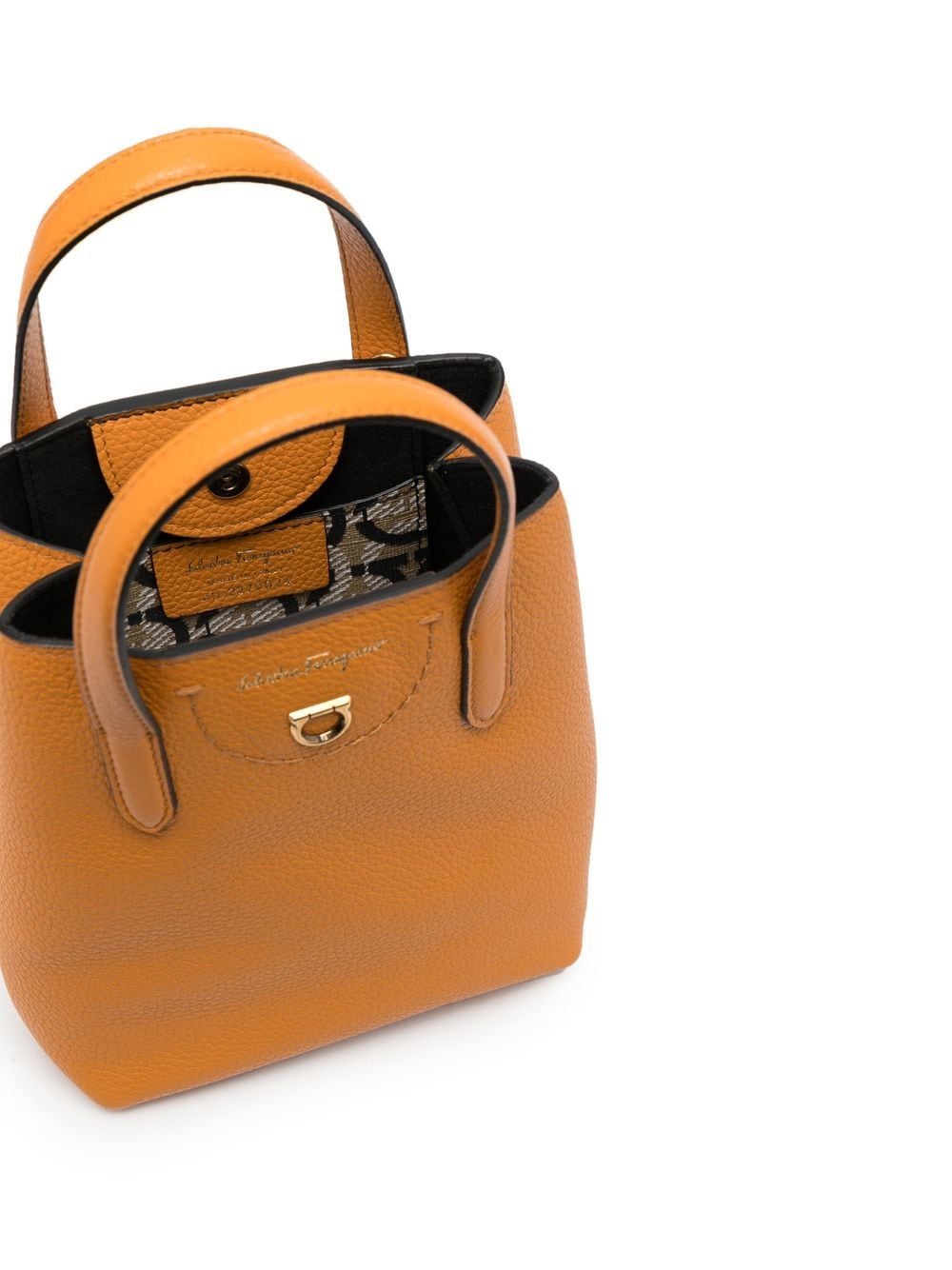 Ferragamo mini Gancini leather tote bag - Image 4