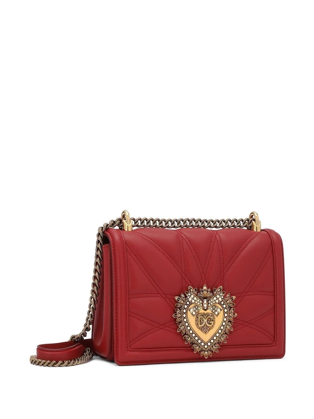 Dolce & Gabbana medium Devotion quilted crossbody bag - Image 4