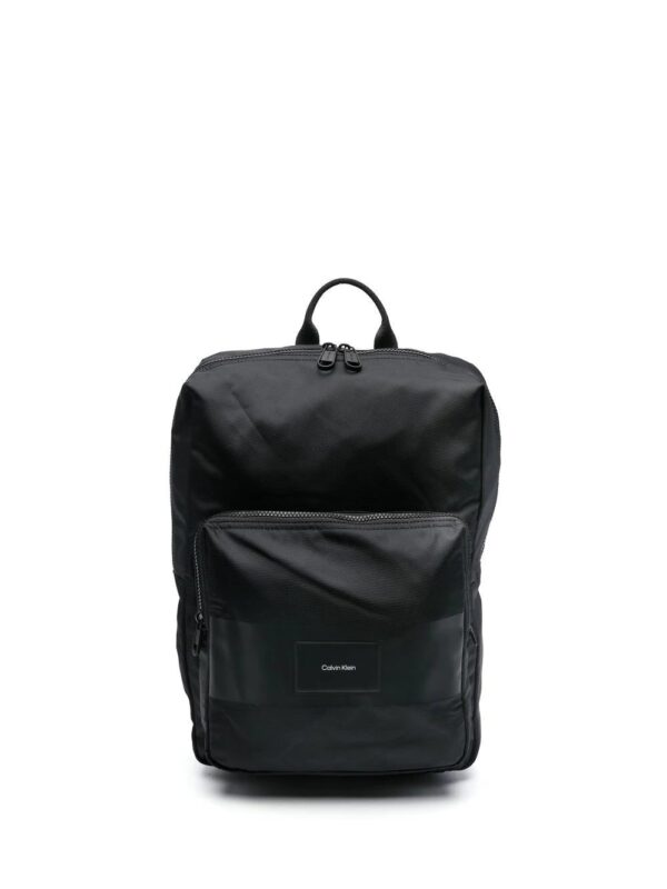 Calvin Klein logo zipped backpack