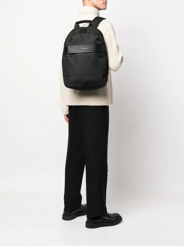 Calvin Klein logo-plaque detail backpack - Image 2