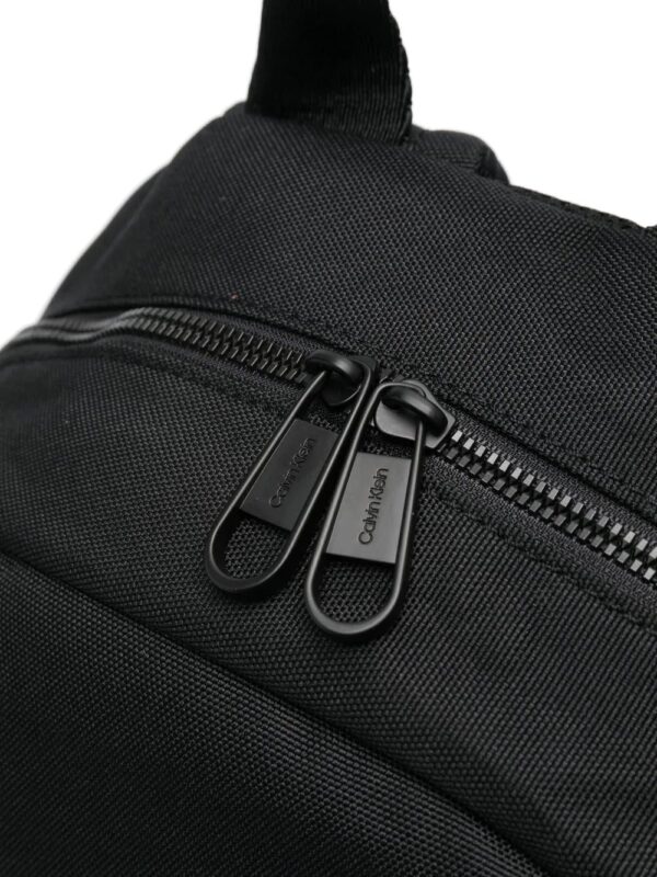 Calvin Klein logo-plaque detail backpack - Image 4