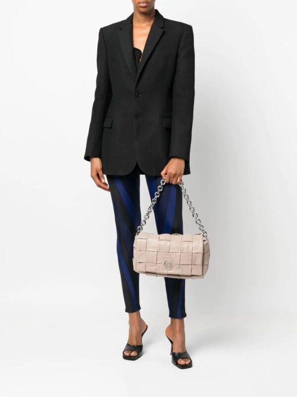 Philipp Plein  interwined-design shoulder bag - Image 2