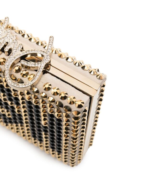 Philipp Plein stud-detail clutch bag - Image 4