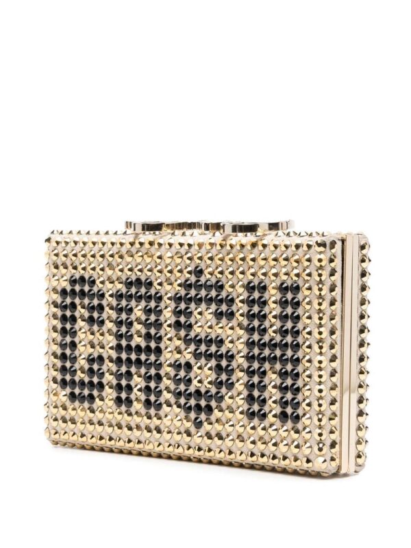 Philipp Plein stud-detail clutch bag - Image 3