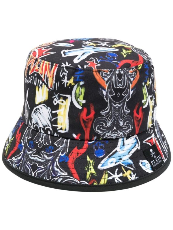 Philipp Plein graphic-print bucket hat