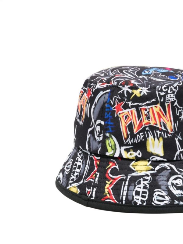 Philipp Plein graphic-print bucket hat - Image 2