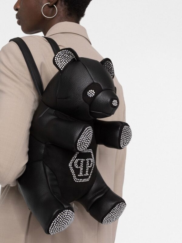 Philipp Plein Teddy rhinestone-embellished backpack - Image 2