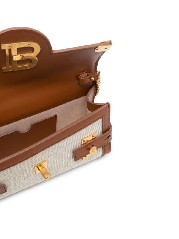 Balmain  B-Buzz 23 canvas clutch bag - Image 4