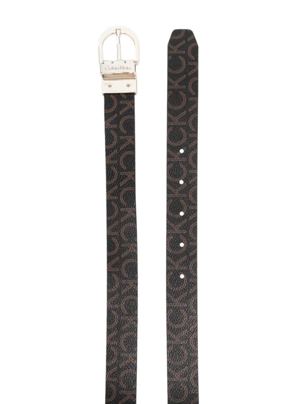 Calvin Klein  engraved-logo buckle belt - Image 2