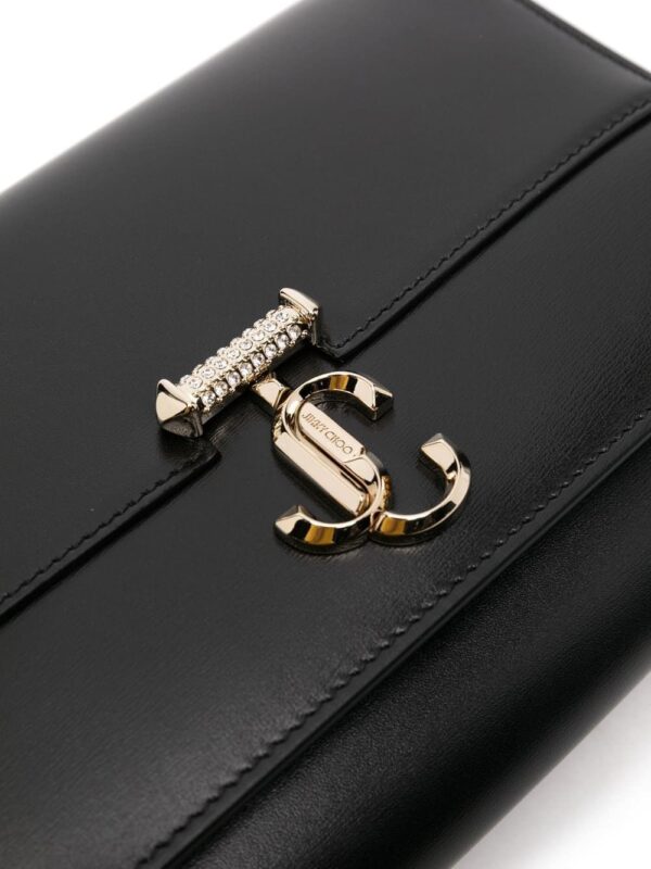 Jimmy Choo Avenue leather clutch - Image 5
