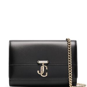 Jimmy Choo  Varenne leather clutch bag