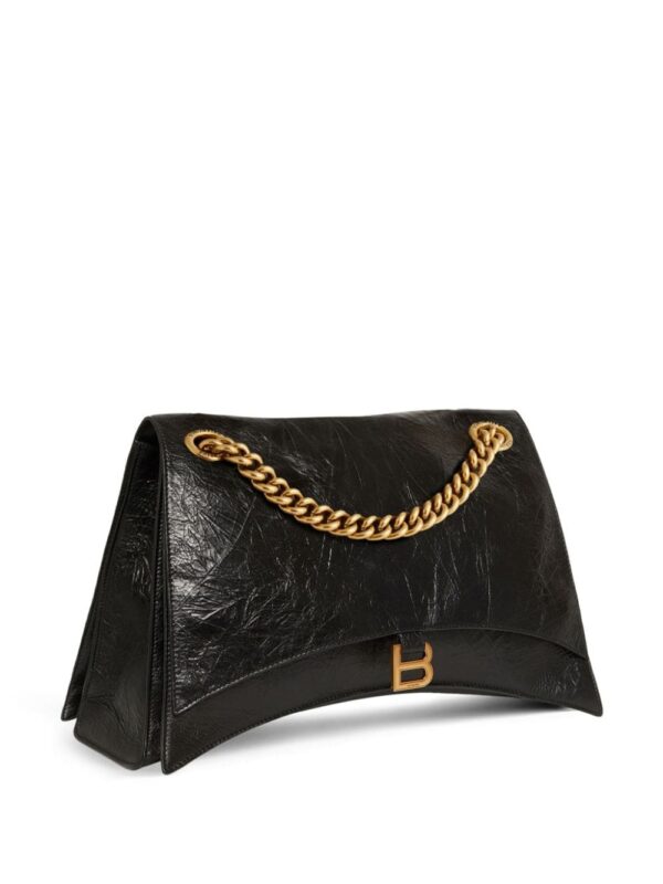 Balenciaga large Crush leather shoulder bag - Image 4