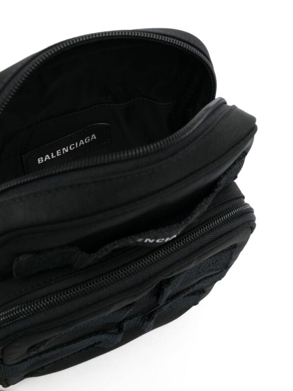 Balenciaga Army logo-embroidered messenger bag - Image 5