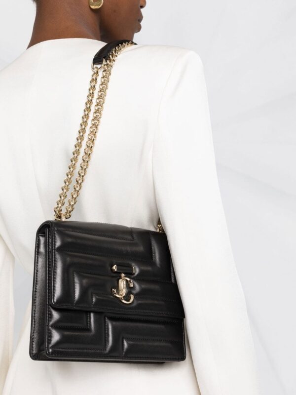 Jimmy Choo Avenue Quad quilted shoulder bag - Image 3