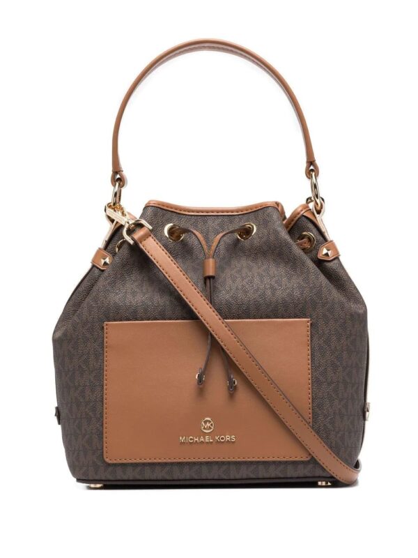 Michael Michael Kors  Maeve monogram-print bucket bag