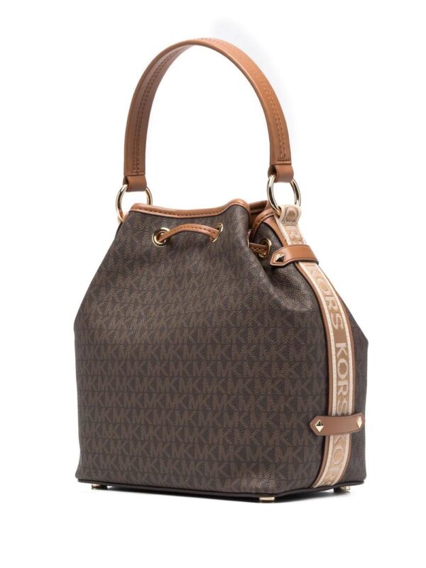 Michael Michael Kors  Maeve monogram-print bucket bag - Image 3