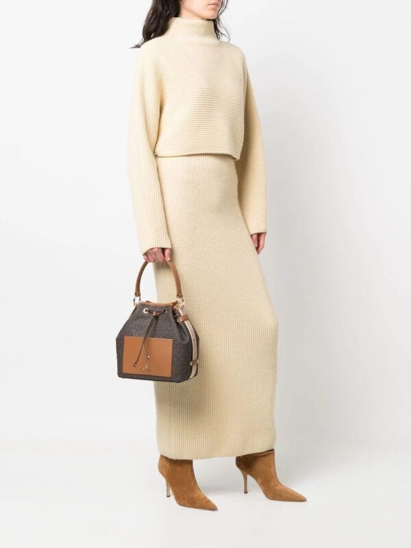 Michael Michael Kors  Maeve monogram-print bucket bag - Image 2