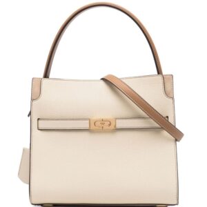 Tory Burch LEE RADZIWILL PEBBLED SMALL DOUBLE BAG