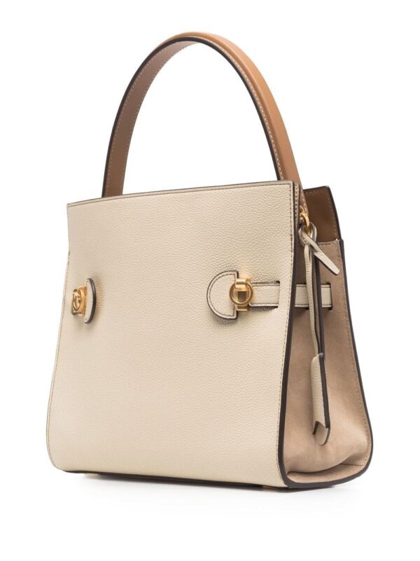 Tory Burch LEE RADZIWILL PEBBLED SMALL DOUBLE BAG - Image 3