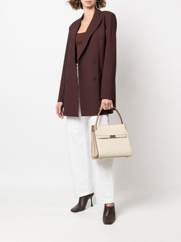 Tory Burch LEE RADZIWILL PEBBLED SMALL DOUBLE BAG - Image 2