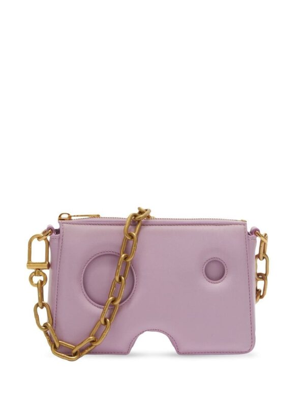 Off-White Burrow leather shoulder bag