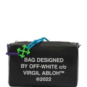 Off-white  Block clutch bag
