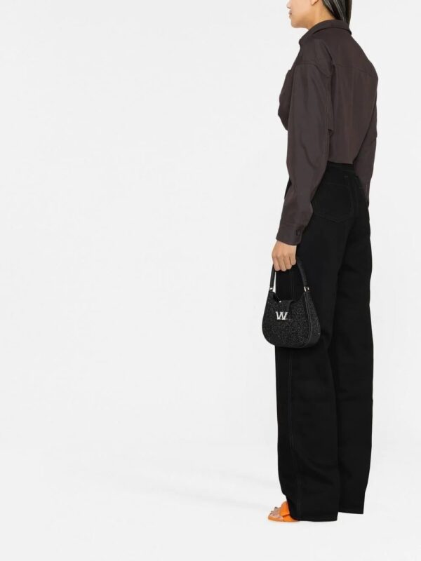 Off-White  cropped long-sleeve shirt - Image 3