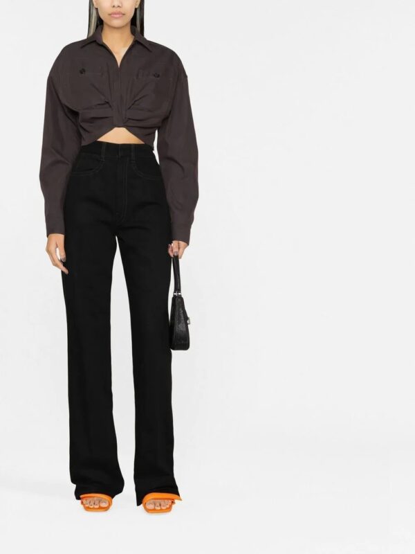 Off-White  cropped long-sleeve shirt - Image 2