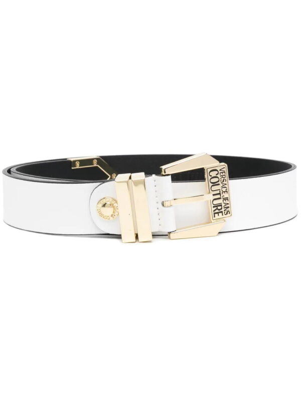Versace Jeans Couture  logo buckle belt