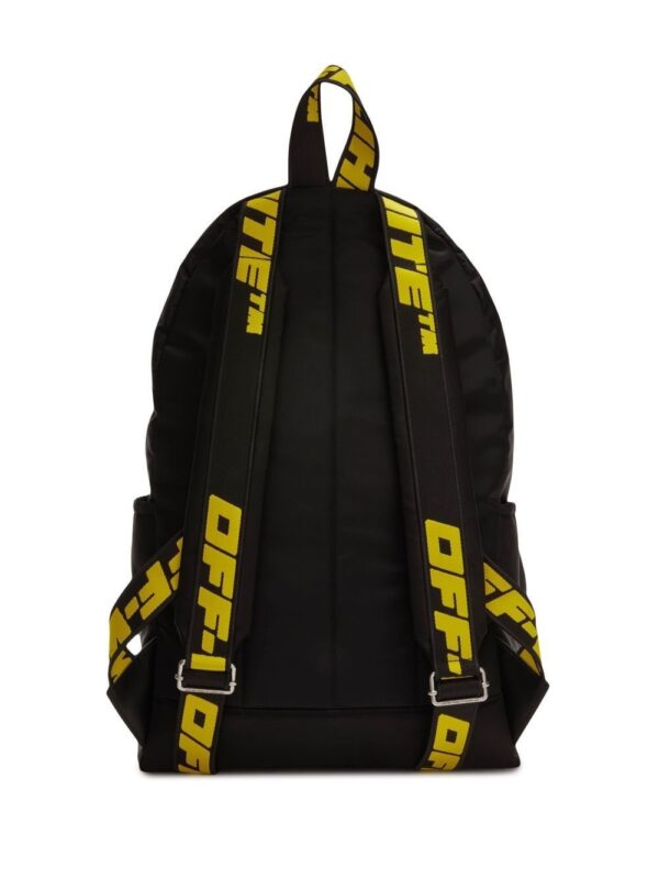 Off-white slogan-print zip-fastening backpack - Image 3