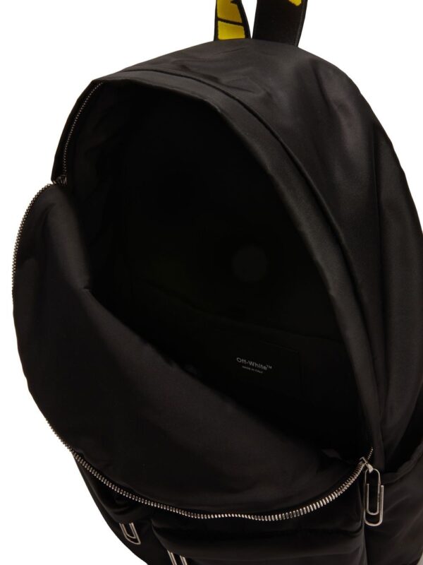 Off-white slogan-print zip-fastening backpack - Image 5