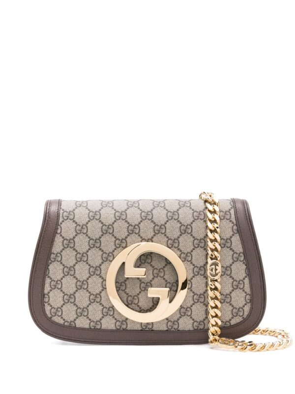 Gucci Blondie canvas shoulder bag