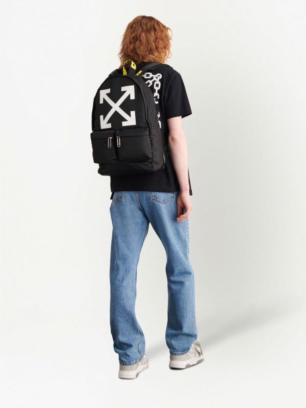 Off-white Arrows-print zip-up backpack - Image 2