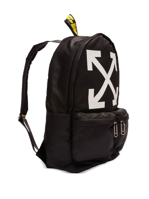 Off-white Arrows-print zip-up backpack - Image 4