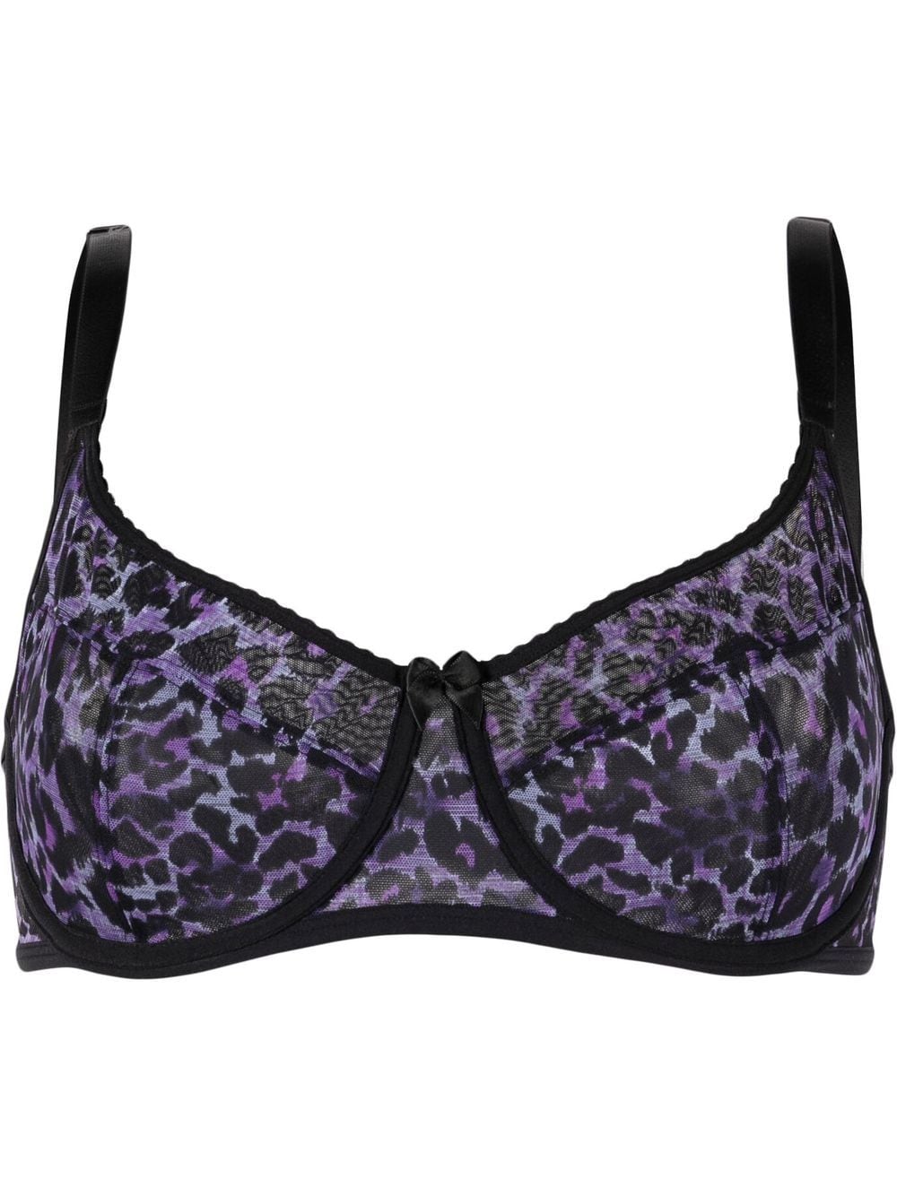 Marlies Dekkers Peekaboo leopard-print balcony bra
