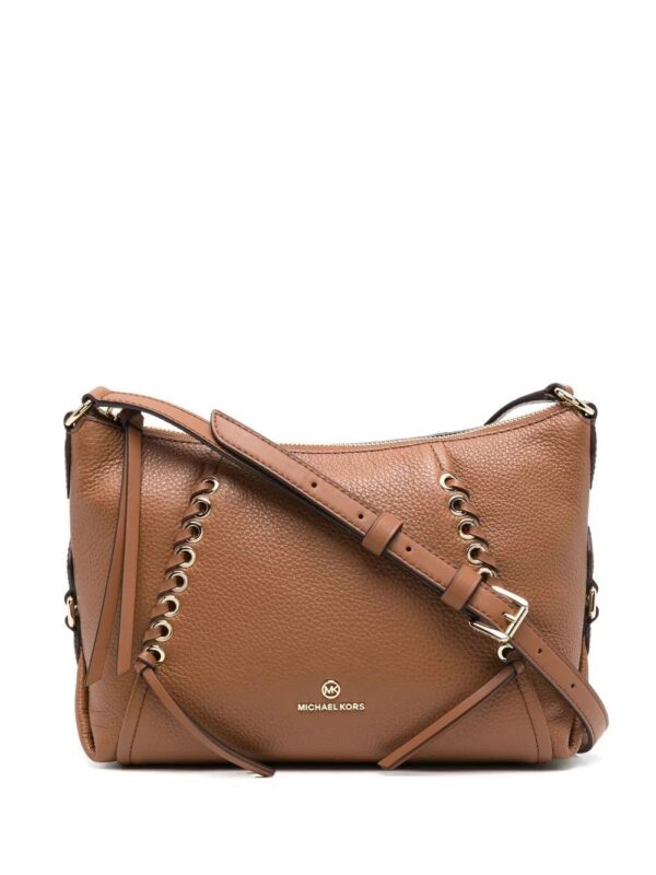 Michael Michael Kors  logo-plaque leather shoulder bag