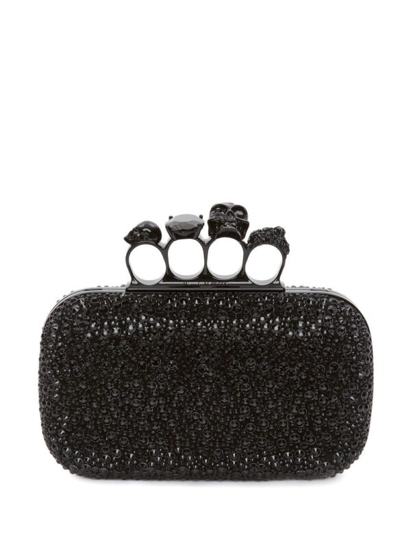 Alexander McQueen Four Ring clutch bag