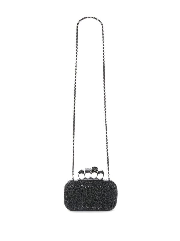 Alexander McQueen Four Ring clutch bag - Image 5