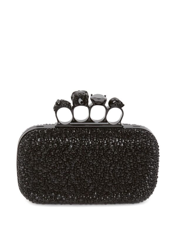 Alexander McQueen Four Ring clutch bag - Image 2